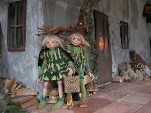 A whimsical world of dolls & fairies by Montedrgone