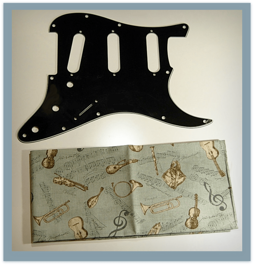 Pickguard Strat & Music